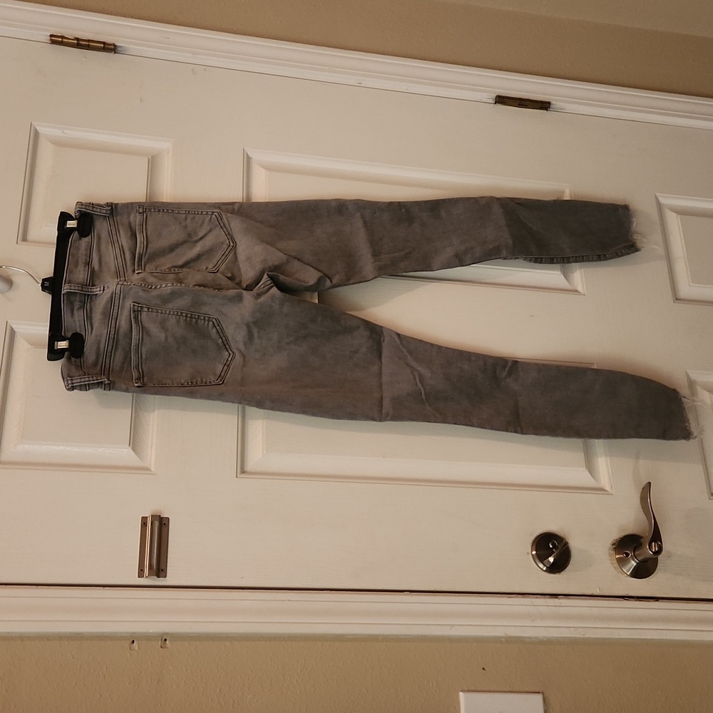 Gray jeans